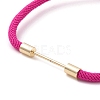 Braided Nylon Cord Bracelet Making MAK-A017-D01-12G-6