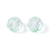 Baking Paint Transparent Glass Beads X1-GLAA-N011-10mm-07-2