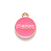 Alloy Enamel Pendants ENAM-S124-01A-03H-3