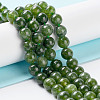 Dyed Natural Malaysia Jade Beads Strands G-G021-02A-13-1