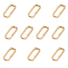 Brass Spring Gate Rings FIND-WH0127-90G-1