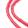 Synthetic Turquoise Beads Strands TURQ-G110-6x3mm-01-2