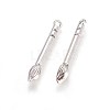 Tibetan Style Zinc Alloy Pendants for Teachers' Day PALLOY-F248-028AS-1