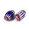Handmade Millefiori Glass Barrel Beads LA-N002-03D-2