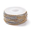 Two Tone 304 Stainless Steel Curb Chains CHS-B001-13-A-2