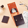 Portable PU Leather Single Watch Pouch Storage Bags ABAG-WH0048-20A-5