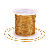 2 Rolls Round PET Metallic Thread MCOR-TADJ0001-01D-01-1