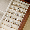 16Pcs 16 Styles Heart Star Alloy Cuff Toe Ring Sets FS-WG5F0D5-01-1