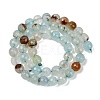 Natural Agate(Dyed & Heated) Beads Strands G-G079-A08-03-3