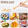 Bamboo Cooking Tongs AJEW-WH0270-205-5