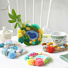 DIY Coaster Punch Needle Embroidery Starter Kits for Beginners DIY-WH20095-003D-5