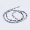 Electroplate Non-magnetic Synthetic Hematite Beads Strands G-J382-2x4x2mm-A06-F-1