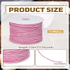 1 Roll Waxed Cotton Thread Cords YC-LP0001-01G-2