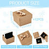 Square Cardboard Paper Ring Gift Storage Boxes CON-TAC0001-17E-4