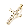 Brass Pave Cubic Zirconia Pendants CU-CBAE7DF-11G-A02-2