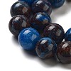 Natural Blue Opal Beads Strands G-H045-A02-6MM-3