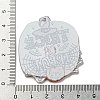 Halloween Printed Acrylic Pendants OACR-P026-D08-3