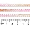 Transparent Painted Glass Beads Strands X-DGLA-A034-T3mm-A20-3