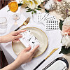40 Sheets 4 Patterns PVC Waterproof Self-Adhesive Sticker Sets STIC-OC0001-11A-3
