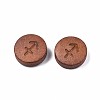 Laser Engraved Wood Beads WOOD-S053-53D-2
