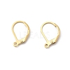 Brass Leverback Earring Findings KK-F824-007G-1-1