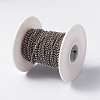 Tarnish Resistant 304 Stainless Steel Rolo Chains CHS-L014-12P-2