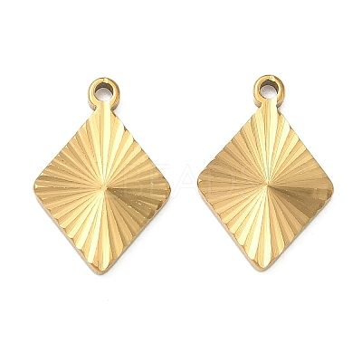 304 Stainless Steel Pendants STAS-C167-08F-G-1