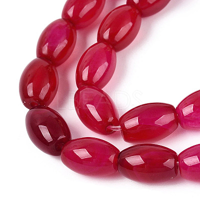 Natural Agate Beads Strands G-N362-18A-06-1