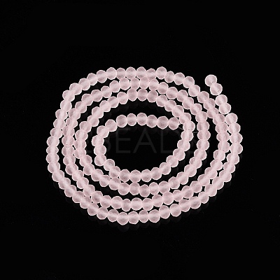 Transparent Glass Beads Strands EGLA-A044-T2mm-MD22-1