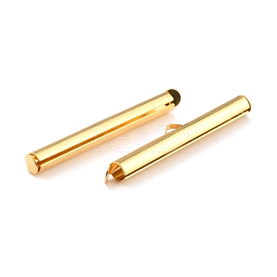 304 Stainless Steel Slide On End Clasp Tubes STAS-C044-08E-G-1