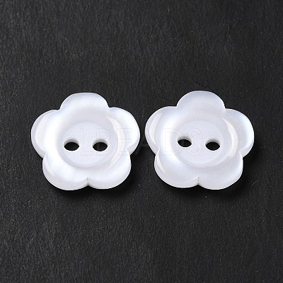 Resin Buttons RESI-D031-15mm-01-1