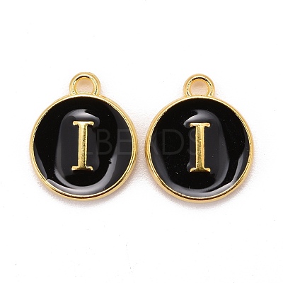 Golden Plated Alloy Charms X-ENAM-S118-02I-1