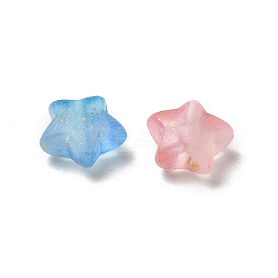 Gradient Color Transparent Acrylic Beads X1-OACR-M023-04B-1