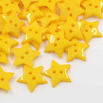 Acrylic Sewing Buttons BUTT-E070-A-03-1