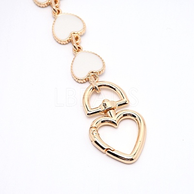 Light Gold Zinc Alloy Hanger Clasps FIND-WH0066-36C-1