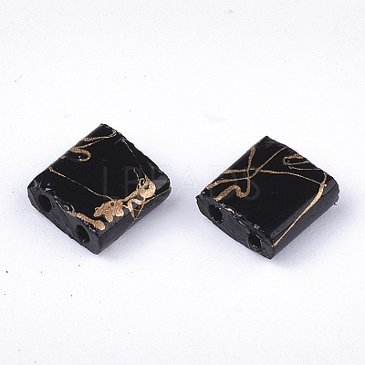 2-Hole Glass Seed Beads X-SEED-S023-26C-06-1