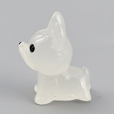 Luminous Resin Dog Display Decorations RESI-CJC0012-30G-1