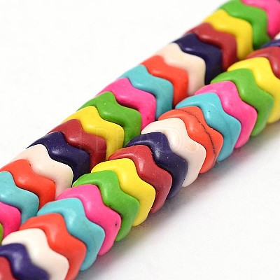 Synthetic Turquoise Bead Strands G-M146-07-C-1