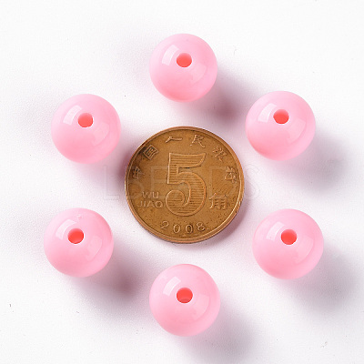 Opaque Acrylic Beads X-MACR-S370-C12mm-A01-1