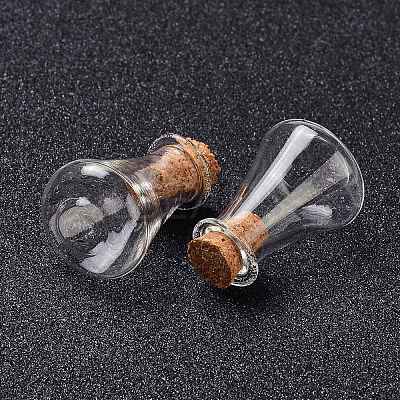 Glass Cork Bottles LS-AJEW-O032-01A-1