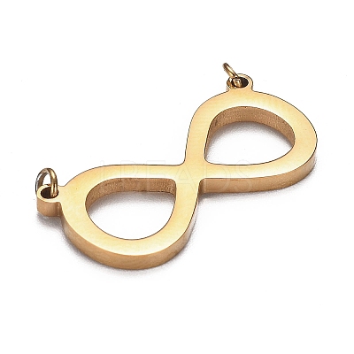 304 Stainless Steel Pendants STAS-H105-04G-1