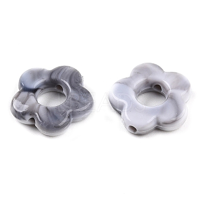 Gradient Color Transparent Acrylic Beads OACR-N137-49U-1