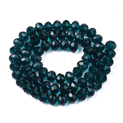 Glass Beads Strands EGLA-A034-T10mm-D27-1
