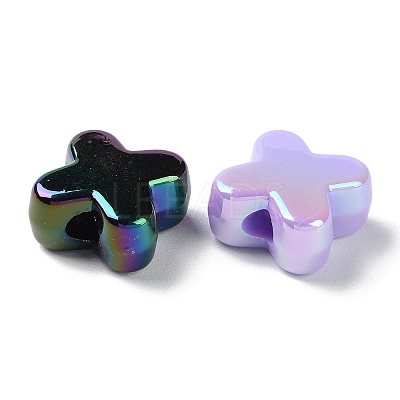 UV Plated Acrylic Beads SACR-G034-06-1