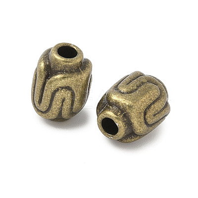 Tibetan Style Alloy Beads FIND-F012-03AB-1
