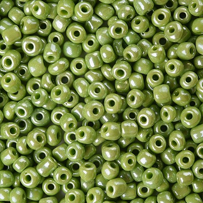 6/0 Glass Seed Beads SEED-US0003-4mm-124-1
