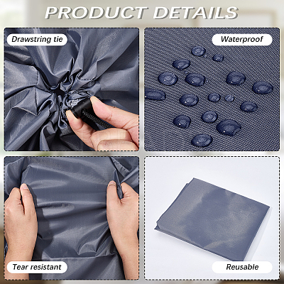 Oxford Cloth Drawstring Storage Bags AJEW-WH20816-044B-04-1