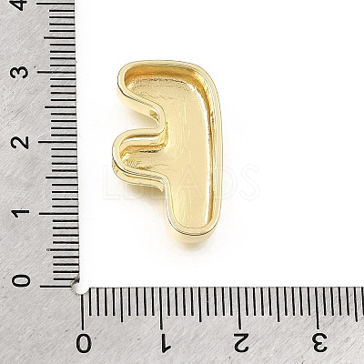 Brass Slide Charms KK-Z163-01G-F-1