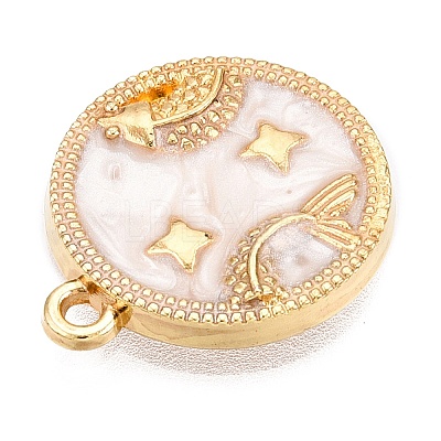 Alloy Enamel Pendants X1-ENAM-T021-03C-1