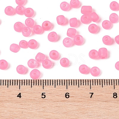 6/0 Luminous Glass Seed Beads SEED-NH0001-01O-1